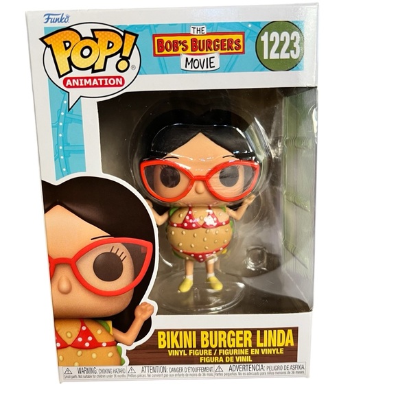 Funko Other - Funko Pop Bob's Burgers Bikini Burger Linda Figure